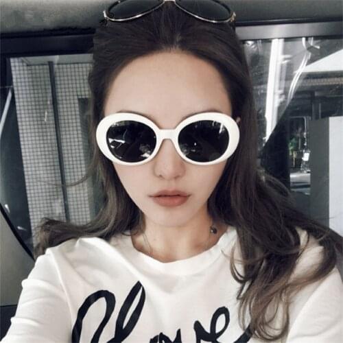 JAXIN Fashion small oval sunglasses women retro gorgeous sunglasses men brand design personality glasses UV400lunette de soleil