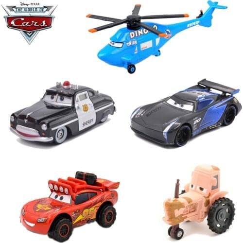 Disney Pixar Cars 2 3 Metal Diecast Car Toys Lightning McQueen Jackson Storm Model Educational Toy Children Christmas Gift