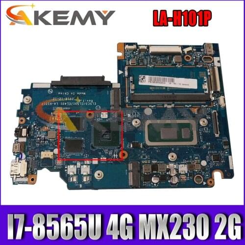 For Lenovo Flex-15iwl S340-14IWL S340-15IWL laptop motherboard LA-H101P with CPU I7-8565U RAM 4G GPU MX230 2G 100% test work