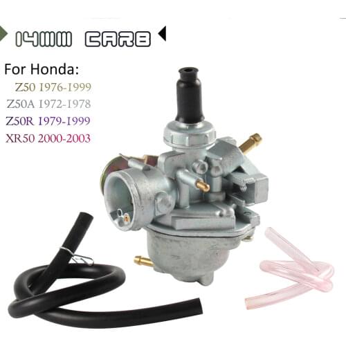Motorcycle 14mm Carburetor For Honda Mini Trail Z50 Z50A Z50R Z50RS K3 K2 K1 K0 CRF XR 50 CRF50 XR50 Monkey Bike Dirt Bike Carb