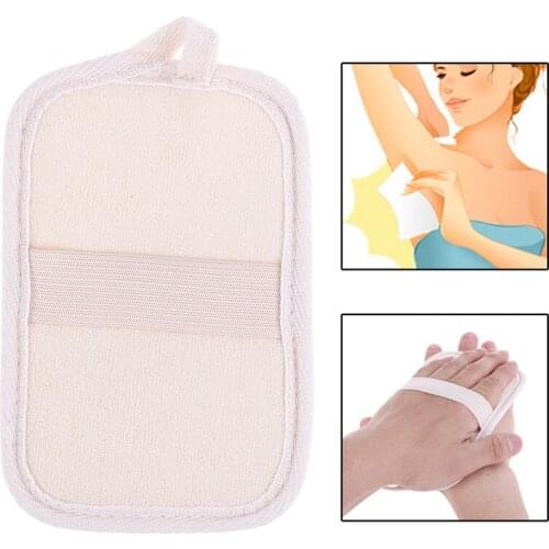 1PCS Natural Loofah Sponge Shower Bath Gloves Washing Soft Pad Exfoliating Wash Skin Spa Massage Scrub