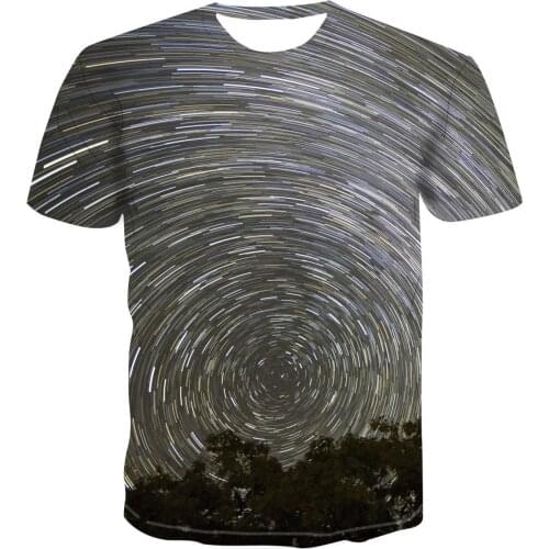 2020 3d New Color Star Fashion Creative Design Printing T -Shirt Men 'S Short Sleeve Versatile Trend Clothing S -6xl