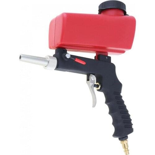 Portable Gravity Sandblasting Gun Car Pneumatic Tool Sand Blasting Spray Gun Adjustable Sandblaster Auto Painting Accessories