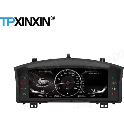 Android 9 LCD Instrument Panel Intelligent For Leuxs LX570 2007 2008 2009 2010 2011 2012 2013-2015 Entertainment Speed Screen