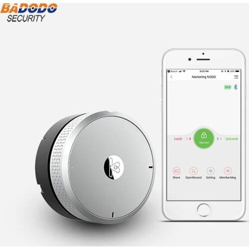 APP remote control Bluetooth smart deadbolt door lock electric lock US type for wooden metal door