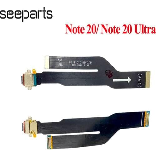 For Samsung Galaxy Note 20 Ultra USB Charging Port For Samsung Note20 Charger Port Dock Plug Connector Board