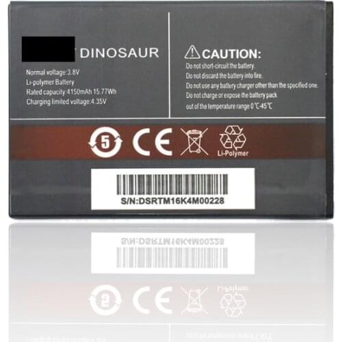 Original smartphone battery for Cubot Dinosaur (3.8V, 4150 mAh)