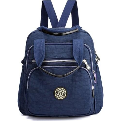 Women School Backpack for Teenage Girls Mochila Feminina Shoulder Travel Bags Multifunctional Nylon Bagpack Female Mochila Mujer