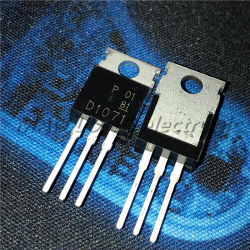 10PCS/LOT 2SD1071 D1071 TO-220 Medium power transistor used in car ignition