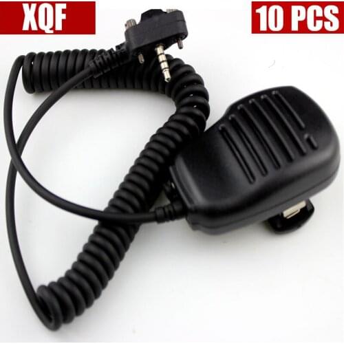 10PCS Shoulder Speaker Microphone For Vertex Standard VX210 VX228 VX230 VX298 VX300 VX350 VX351 VX354 VX400 VX410 Two Way Radio