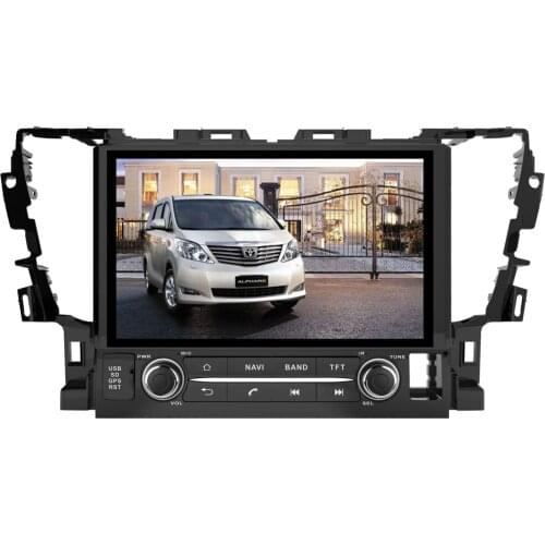 8 Core, 2G RAM, 32G ROM,10.1 inch Android 6.0 Car GPS Navigation System Media Stereo for Honda Alphard 2015 2016