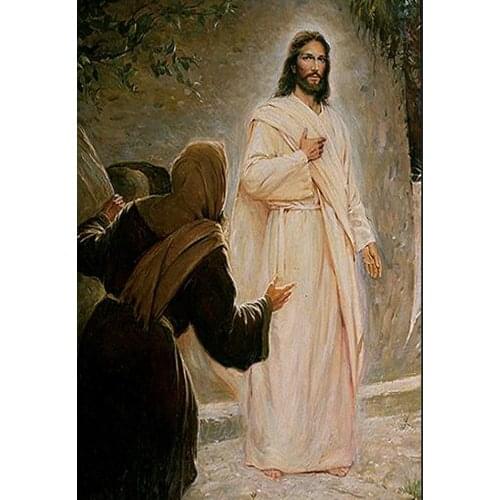 5D Diy Daimond Painting "Jesus portrait" Diamond Painting Full Round Rhinestones Diamant Painting Embroidery Cross stitch FG1614