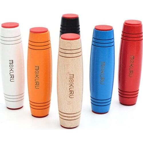 AntiStress Mokuru Rollver Desktop Flip Funny Toy Stick Relieve Stress Improve Focus Stress Christmas Gif Kids Toys