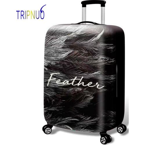 TRIPNUO Feather Thicken Suitcase Protective Covers for 18-32 Inch Suitcase Case Travel Luggage Bag Trolley Elastic Luggage Cover