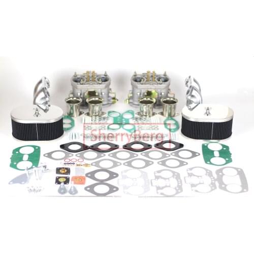 SherryBerg Carburetor Kit for VW Bus Type IV TYPE 4 Porsche 914 Dual 40IDF for Weber EMPI Upgrade Kit Carburettor 40mm IDF Carb