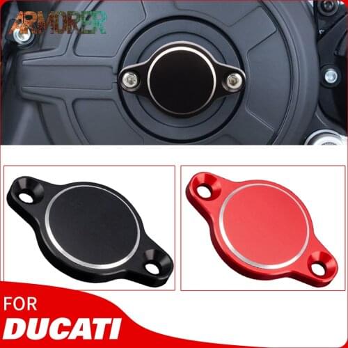 For Ducati 848 Streetfighter Diavel 1260S Hypermotard 1100 Monster 821 Multistrada 1200 Supersport Engine Oil Filter Cover Cap