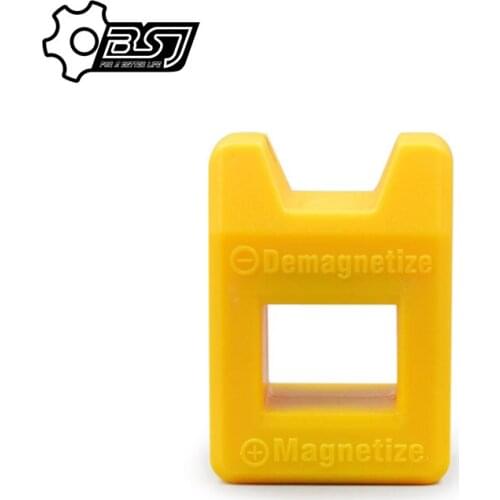 Mini Screwdriver Strong Quick Degausser Magnetizer Batch Head Magnetizer Plum Blossom Screwdriver Demagnetizer Random Color