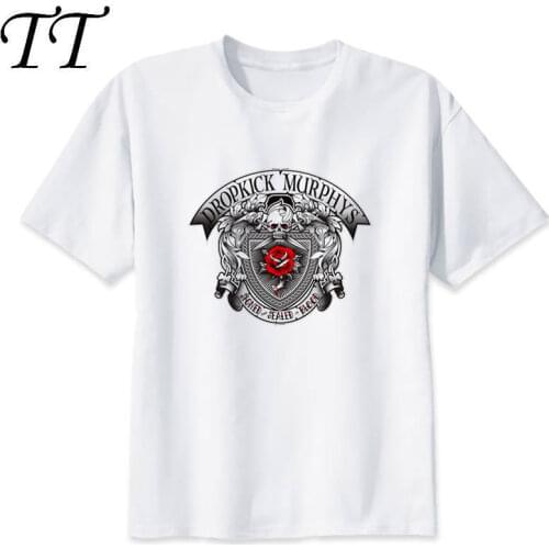 Dropkick murphys t shirt Men anime T-Shirt Men Tops boy male t-shirt top Tee Clothes M8019