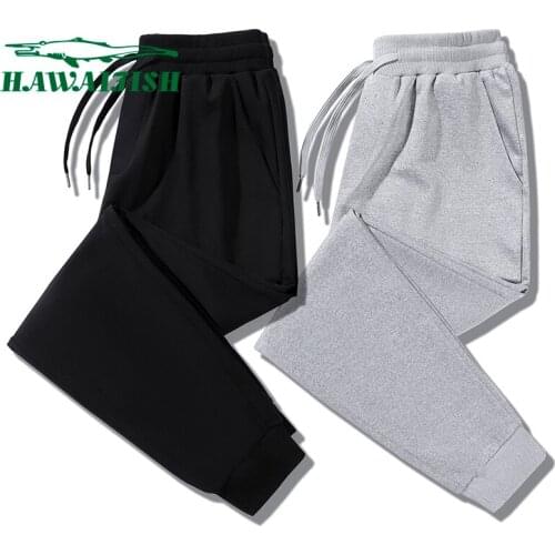 2021 spring and summer mens sports casual pants mens straight cropped trousers Korean style trend four seasons pants