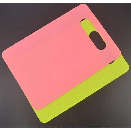 NEW Creative Plastic Cutting Board Food fruit Slice Cut Portable Camping Chopping Board Cooking Mat Tool