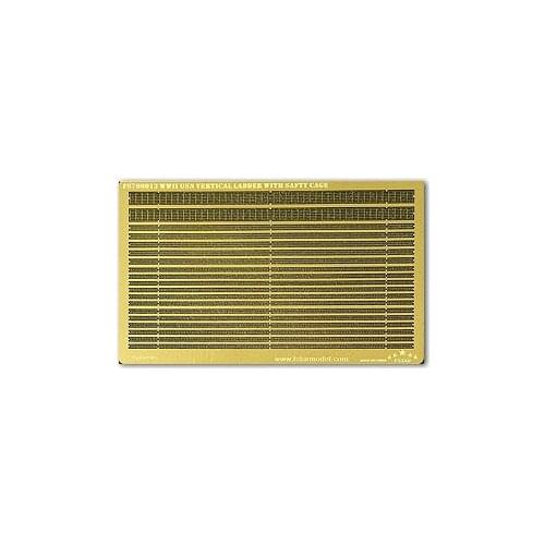 Five star FS700013 World War II universal vertical ladder and guardrail metal etching for us navy ships