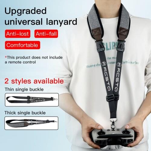 FPV Drone Remote Controller Lanyard DJI FPV Combo Neckstrap Sling Strap Shoulder Belt for FPV Drone RC Quadcopter Accessories