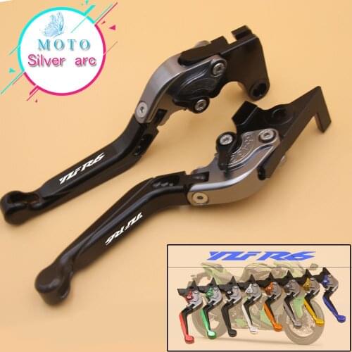 Motorcycle Brake Clutch Levers For Yamaha YZF R6 2005 2006 2007 2008 2009 2010 2011 2012 2013 2014 2015 2016