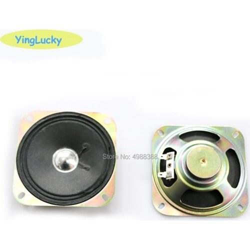 10pcs Square 4 inch 8ohm 5W speaker with net Loudspeaker and grill arcade game machine cabinet accessory