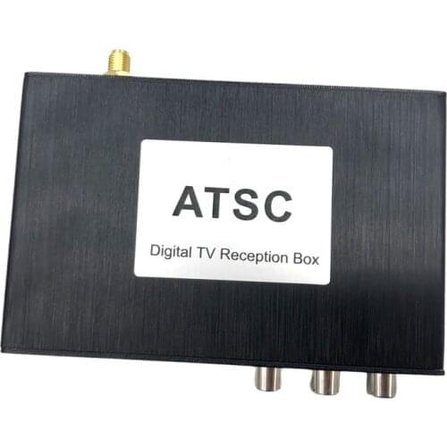 12V-24V Car ATSC North America Digital TV Receiver Box Full One Seg With Tuner Antenna