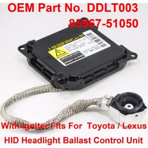 35W D2R D2S D4R D4S OEM HID Xenon Headlight Ballast W/ Igniter Computer Control Unit DDLT003 85967-51050 For Toyota Lexus ES350