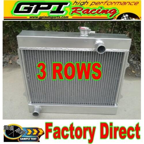 Aluminum radiator for TOYOTA COROLLA KE30 KE38 KE55 KE70 1974-1985 manual 75 76 77 78 79