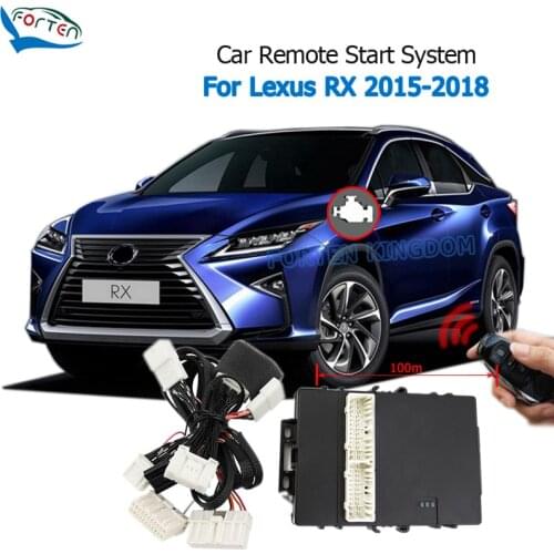 Car Remote Engine Start System Module For Lexus RX 2015-2018 With Window Close Door Lock Plug and Play