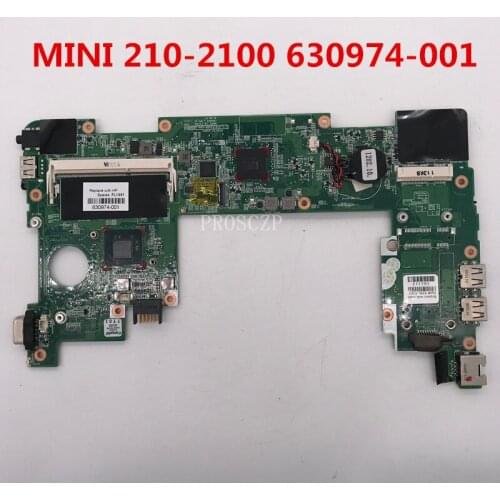 Free shipping For MINI 210-2100 Laptop motherboard 630974-001 630974-501 630974-601 100% working well