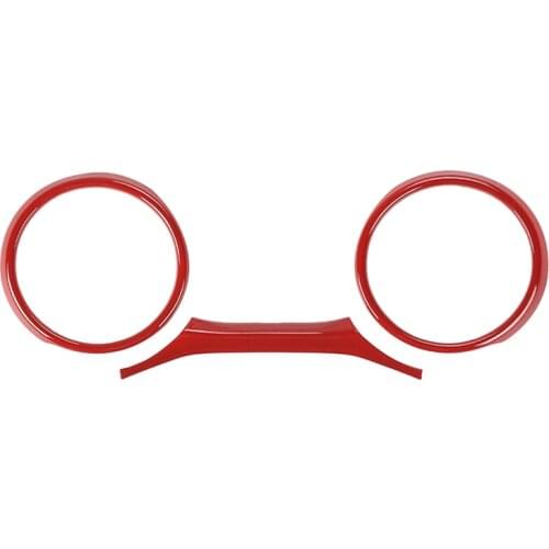 Dashboard Instrument Decor Panel Cover Trim Bezel for 2018 Jeep Wrangler JL