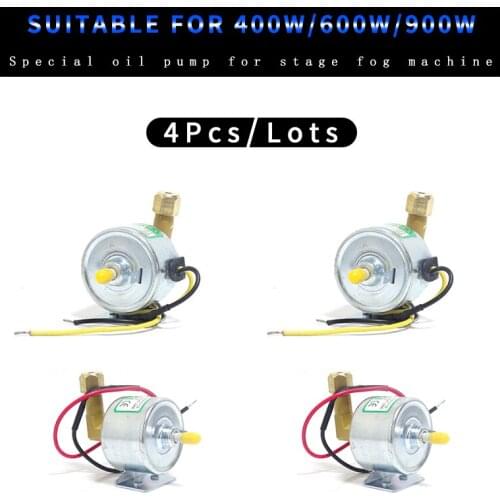 4Pcs/lots 40DCB 18W Electromagnetic Pump 400w 600w 900w Fog Machine Accessories Sucker Rod Pump Plastic Joint For Smoke Machine