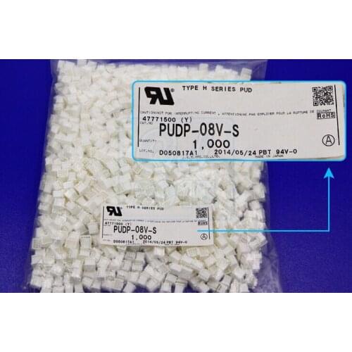 PUDP-08V-S CONN RECEPT HOUSING 8 POS 2MM Connectors terminals housings 100% new and original parts