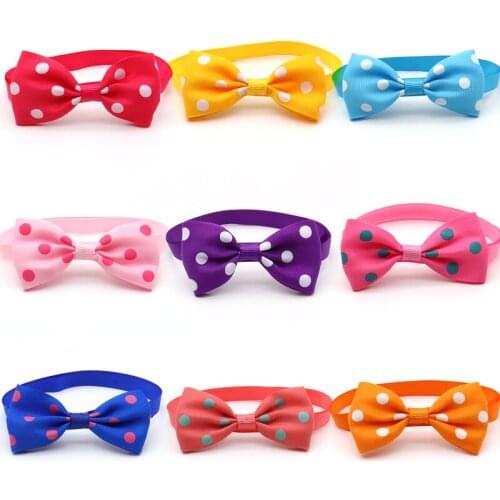50/100 Pcs Pet Supplies Dog Products Bow Ties Necktie Adjustable Dog Cat Bow Ties Pet Necktie Cat Dog Accessories Dogs Ties