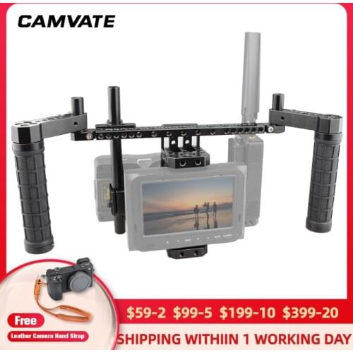 CAMVATE Directors Monitor Cage Kit with V-Lock Plate C1762