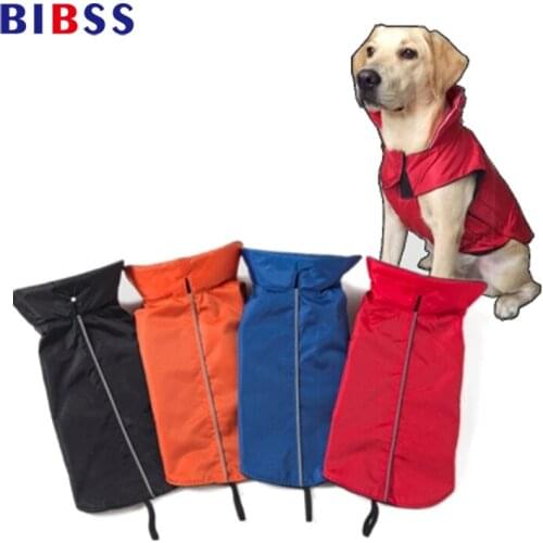 4XL Size Warm Dog Clothes Winter Waterproof Large Dog Coats Vest Spring and Autumn Dog Jacket Clothing For Big Dogs Dropshipping