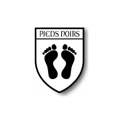 Hot Sell Sticker Car Motorbike Coat of Arms City Flag Feet Black Stickers for Laptops, Office Supplies, Motorcycles, Cars