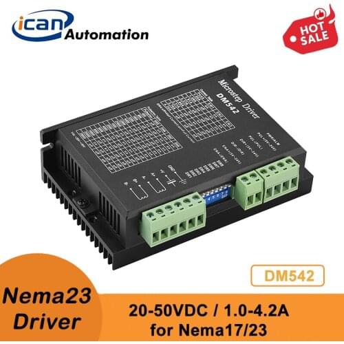 Nema 17 Low Noise Stepper Motor Driver Arduino 1.0-4.2A 20-50VDC 542 Stepper Driver