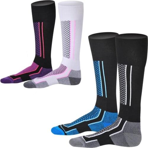2020 New High Quality Men Women Skiing Socks Winter Outdoor Sport Snowboarding Hiking Ski Socks Warm Thicker Cotton Thermosocks