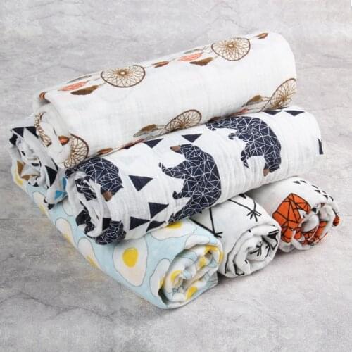 Baby blanket envelope for newborn Muslin Swaddle infant Boy Girl parisarc Kid Photography Blanket Children Manta bebe