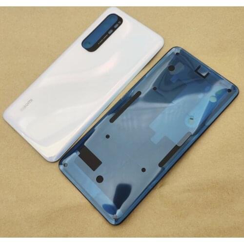 Original For Xiaomi Mi Note 10 lite Back Cover Rear glass Housing For Mi Note10 lite Battery Cover Replacement Spare Parts