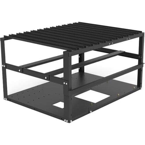 Open Style Chassis Frame 12/24/34 Hard Disk Storage Rack Support ATX Power Supply