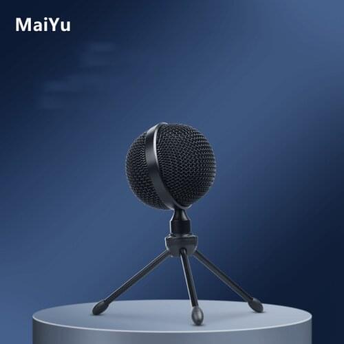 Professional Computer Microphone Condenser Cardioid Standard USB Live Recording Microfone for Living Anchor Home Sing