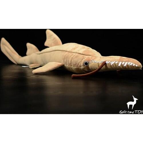 Rare Real Life Plush Saw Sharks Kids Toys Soft Stuffed Animal Model Birthday Gifts Shop