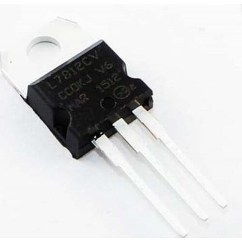 10pcs L7812CV TO-220 L7812 LM7812 7812 TO-220 12V 1.5A Voltage Regulator