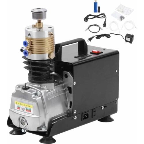 Car pump Inflatable Pump Air Pump Electric Adjustable High Pressure 30Mpa/4500Psi Inflator 220V Car air pump car