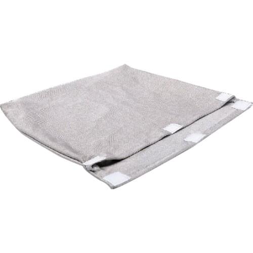 1pc Shielding Fabric for microwave wifi indoor router radiation shield radiation protection shielding cover silver fiber
